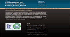 Desktop Screenshot of gwjconstruction.com